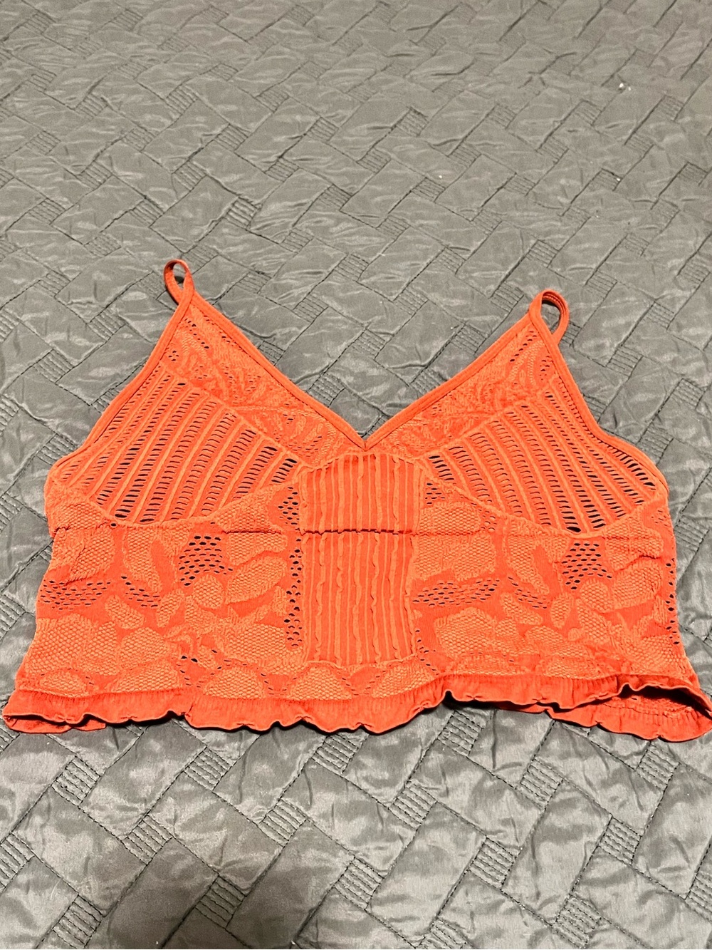 Burnt Orange Bralette Small/Medium